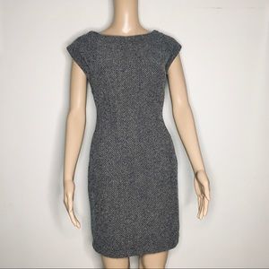 Zara Basic gray and black pattern dress